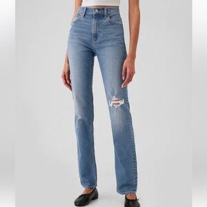 Gap High Rise '90s Straight Jeans